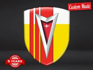 Pontiac Badges Emblèmes Auto Universel Qualité Robuste